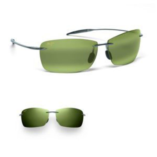 Picture of Lighthouse Polarized Sunglasses Smoke Gray Frame Maui HT Lens