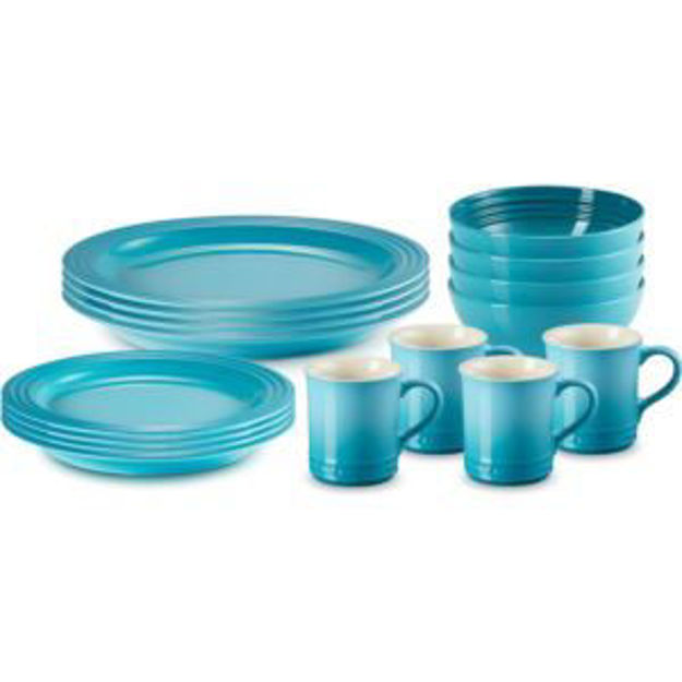 Picture of 16pc Vancouver Dinnerware Set - Caribbean