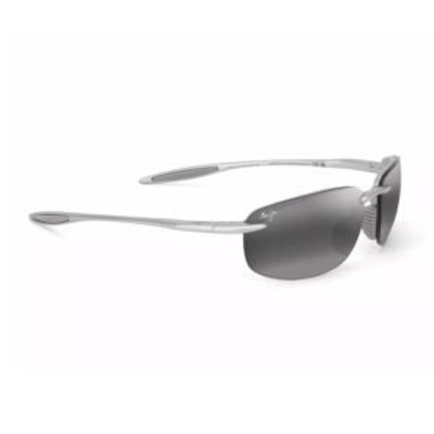 Picture of Ho'okipa Ultra Polarized Sunglasses Metal Matte Silver Frame Neutral Gray Lens