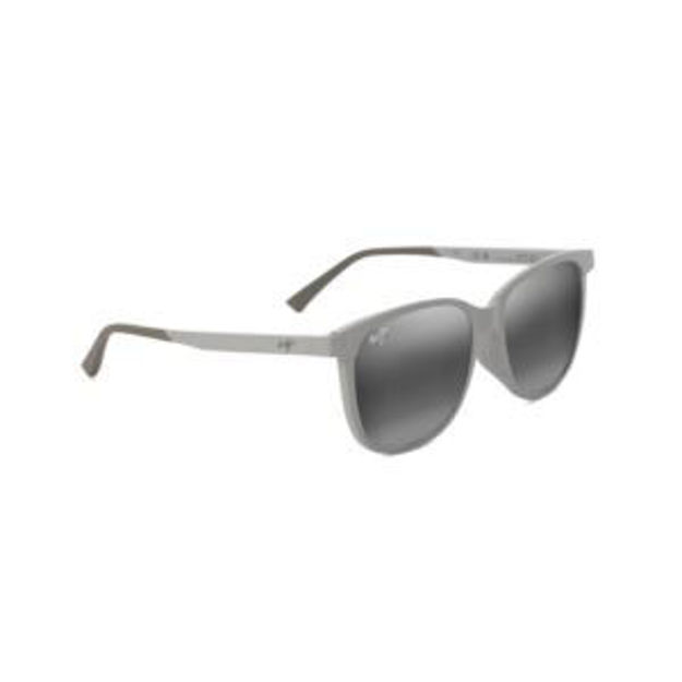 Picture of Ilikea Asian Fit Polarized Sunglasses Matte Gray Frame Neutral Gray Lens