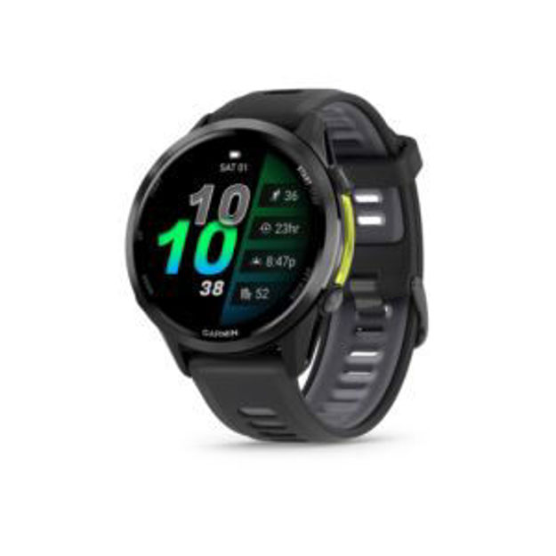 Picture of Forerunner 970 Advanced GPS Running Smartwatch Carbon DLC Black/Black Silicone
