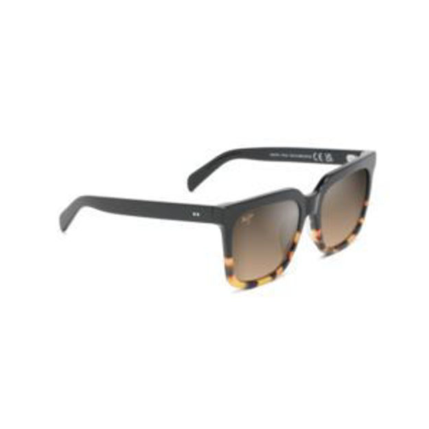 Picture of Rooftops Polarized Sunglasses Black & Tortoise Frame HCL Bronze Lens