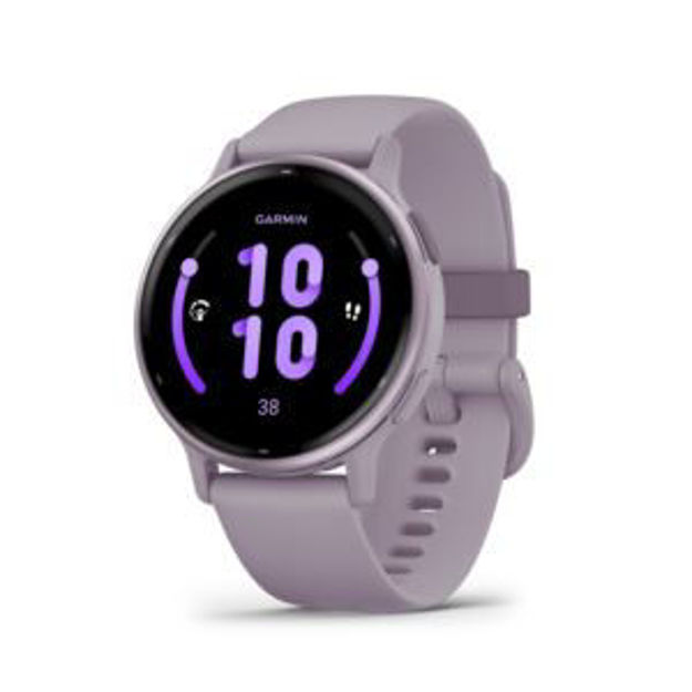 Picture of vivoactive 5 Fitness Smartwatch Metallic Orchid w/ Orchid Silicone Band