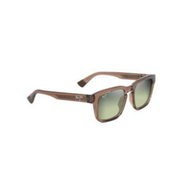 Picture of Maluhia Polarized Sunglasses Shiny Light Brown Frame Maui HT Lens