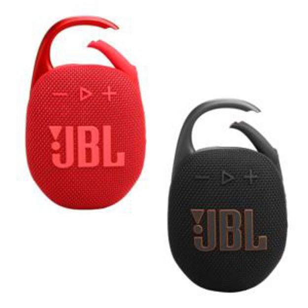 Picture of Clip 5 Ultra-Portable  Waterproof Speaker - 2pc Kit Black/Red