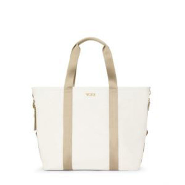 Picture of Sport Essential Large East/West Tote Off White/Tan
