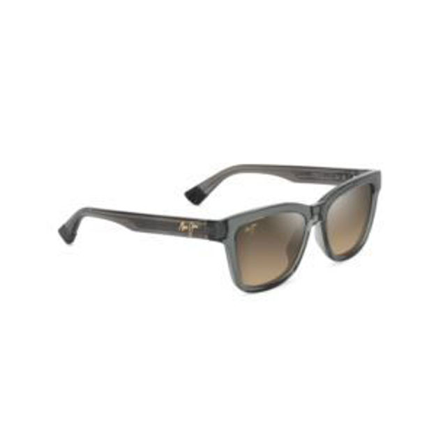 Picture of Hanohano Polarized Sunglasses Shiny Translucent Dark Gray HCL Bronze Lens