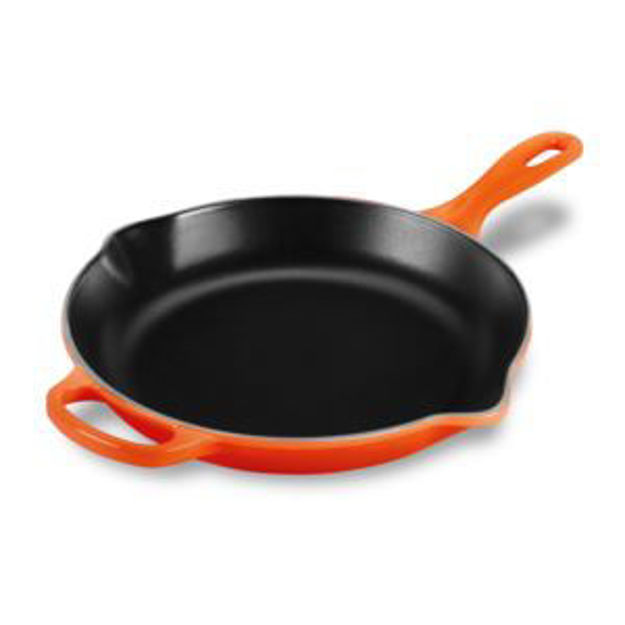 Picture of 10.25'' Signature Iron Handle Skillet - Flame