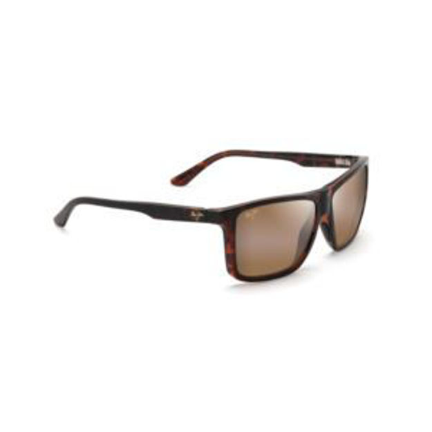 Picture of Mamalu Bay Polarized Sunglasses Gloss Cherry Tortoise Frame HCL Bronze Lens
