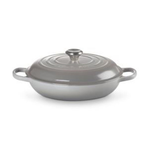 Picture of 3.5qt Signature Cast Iron Braiser French Gray