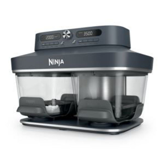 Picture of Crispi DualZone Glass Countertop Air Fryer Cyberspace