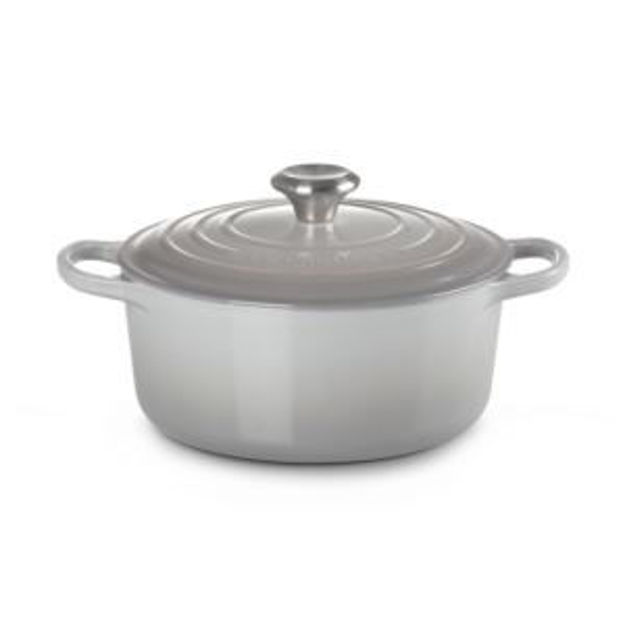 Picture of 4.5qt Signature Cast Iron Round Dutch Oven French Gray