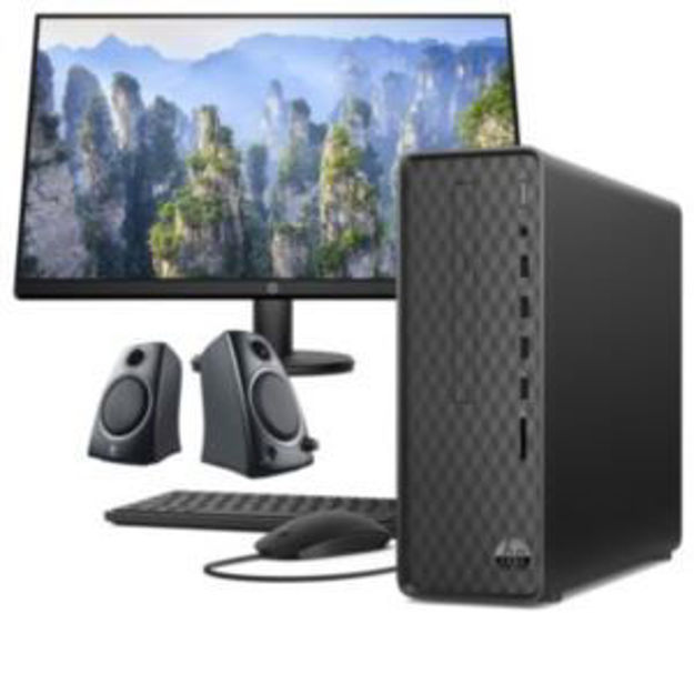 Picture of Desktop Core i5 PC + 27" FHD Monitor and speakers