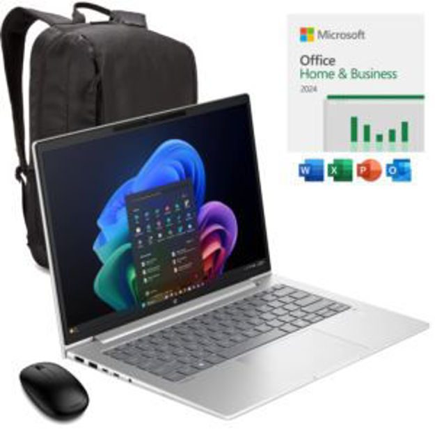 Picture of Probook 14" Notebook with backpack, wireless mouse & Microsoft Office 2024