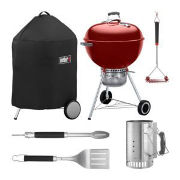 Picture of KIT Kettle Premium 22'' w/ Ultimate Accy  - Crimson