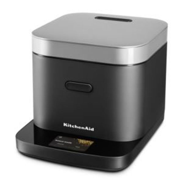 Picture of KitchenAid Compact Grain and Rice Cooker - Black Matte