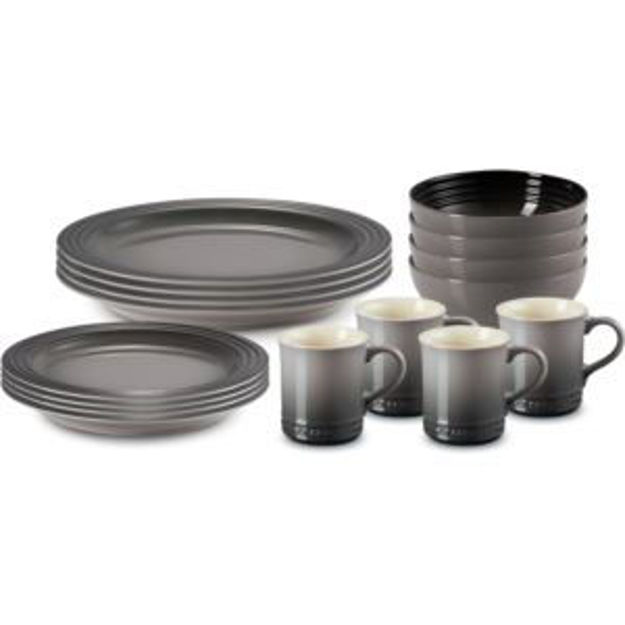 Picture of 16pc Vancouver Dinnerware Set - Oyster