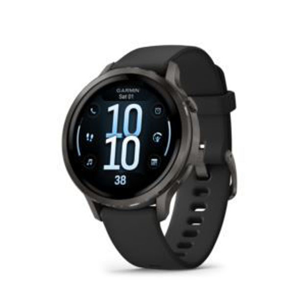 Picture of Venu 4 GPS Health & Fitness Smartwatch - 41mm Slate w/ Black Band