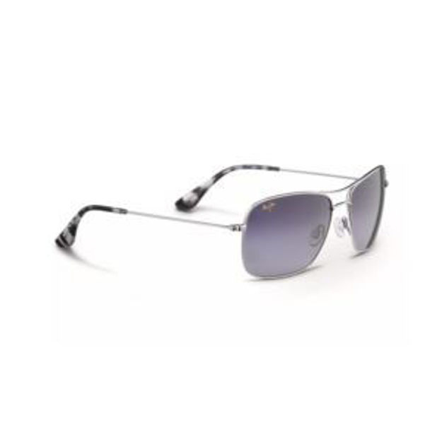 Picture of Wiki Wiki Polarized Sunglasses Silver Frame Neutral Gray Lens
