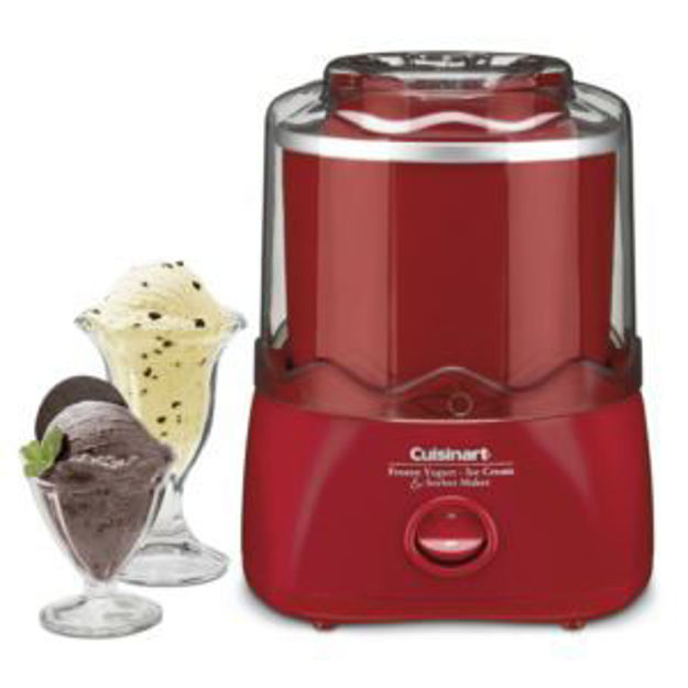 Picture of Frozen Yogurt, Ice Cream & Sorbet Maker - Red