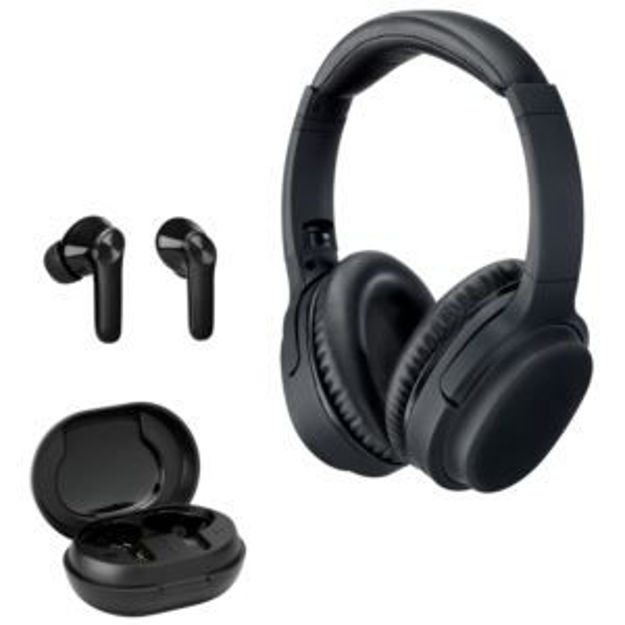 Picture of Active Noise Cancelling Bundle with Earbuds and Headphones