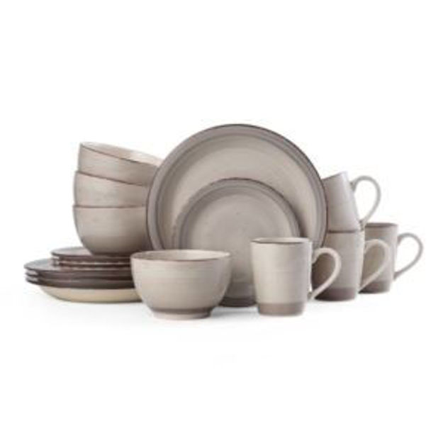 Picture of Sadie Cream 16pc Stoneware Dinnerware Set