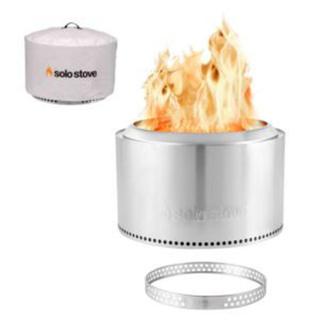 Picture of Yukon Fire Pit plus Stand and Shelter Package