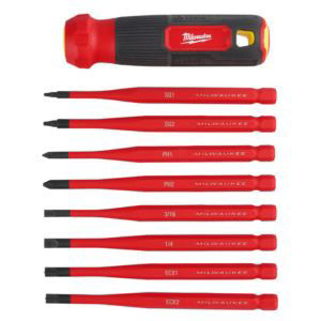 Picture of 8-in-1 1000V Insulated Slim Tip Multi-Bit Screwdriver