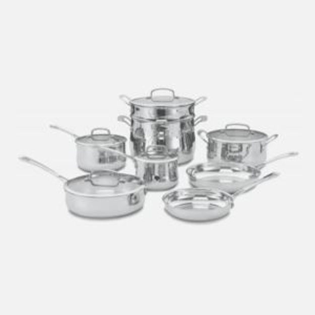 Picture of 13 Piece Contour Cookware Set - Stainless Steel