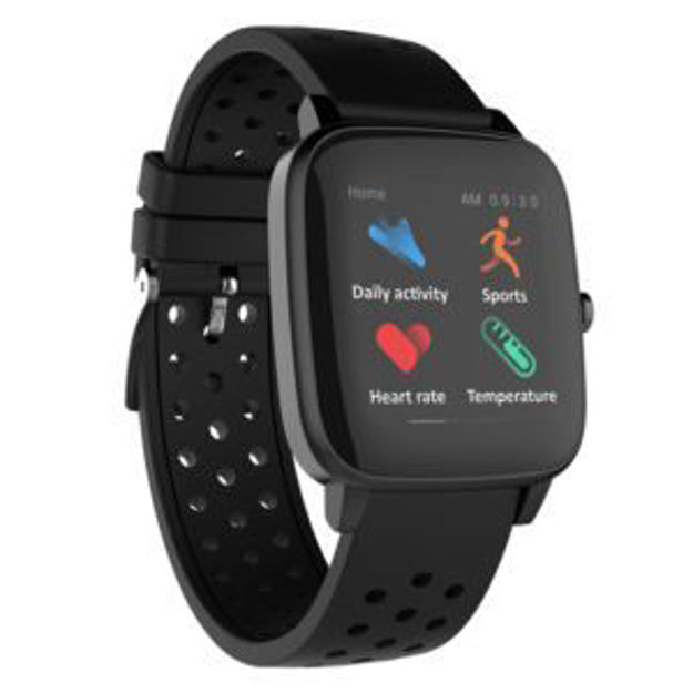 Picture of Bluetooth Smartwatch w/ Heart Rate & Temperature Tracking