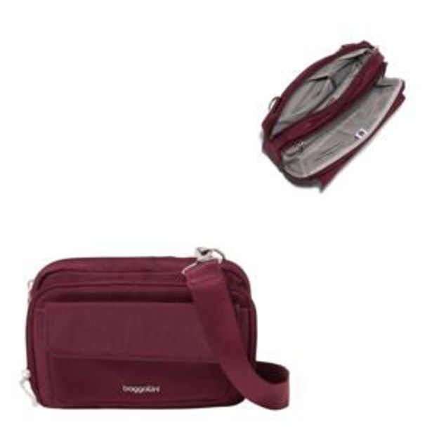 Picture of Modern Double Zip Crossbody