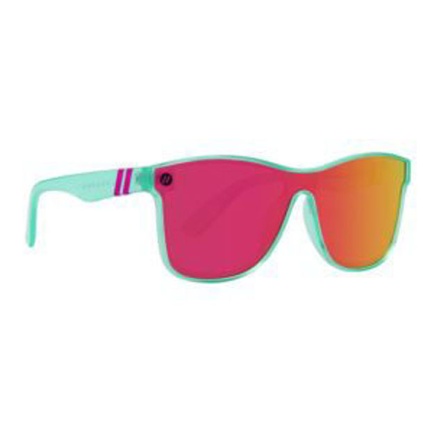 Picture of Blenders - Millenia X2 Dance Electric Sunglasses - (Frame) Crystal Teal; (Lens) Hot Pink Mirror