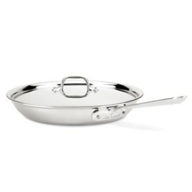 Picture of D3 Stainless Steel 12" Fry Pan with Lid