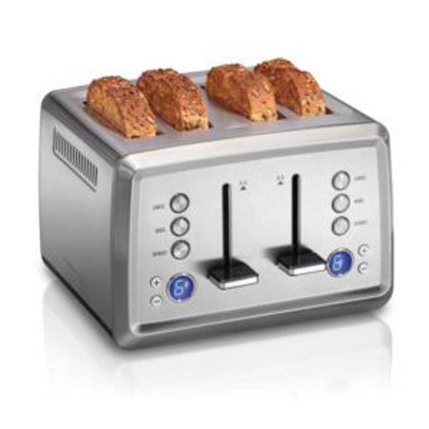 Picture of Digital Sure-Toast 4 Slice Toaster Stainless Steel