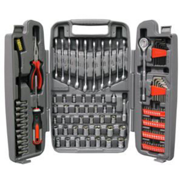 Picture of 123-Piece Mechanic's Tool Set in Tri-Fold Case