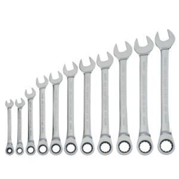 Picture of 11pc MM Ratcheting Combination Wrench Set