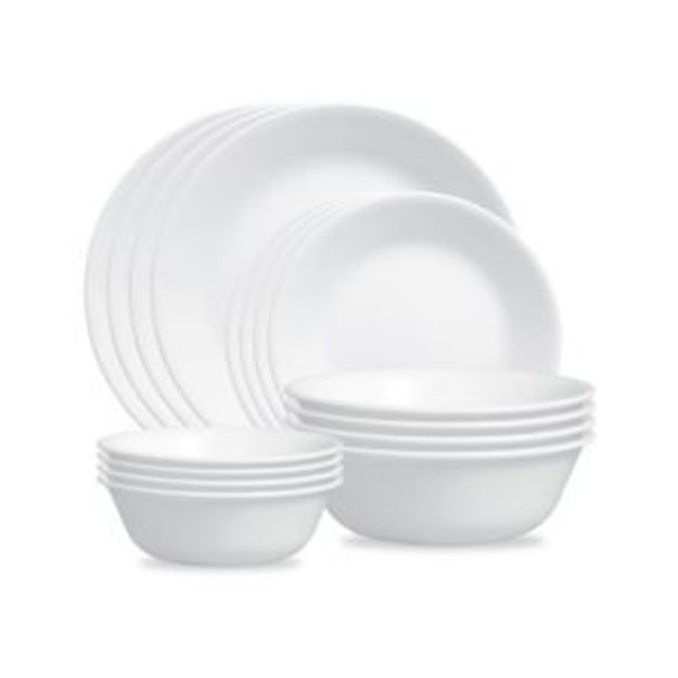 Picture of Winter Frost White 16pc Dinnerware Set