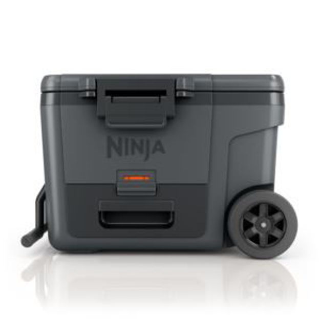 Picture of FrostVault 45qt Wheeled Cooler w/ Dry Zone Charcoal Gray
