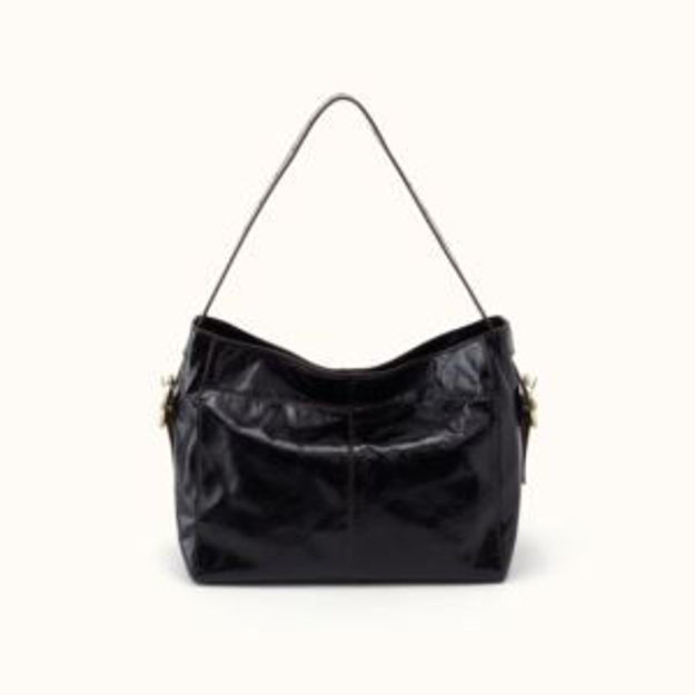 Picture of Render Leather Shoulder Bag Black