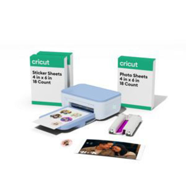 Picture of Cricut StickerPix Print Essentials Bundle Blue