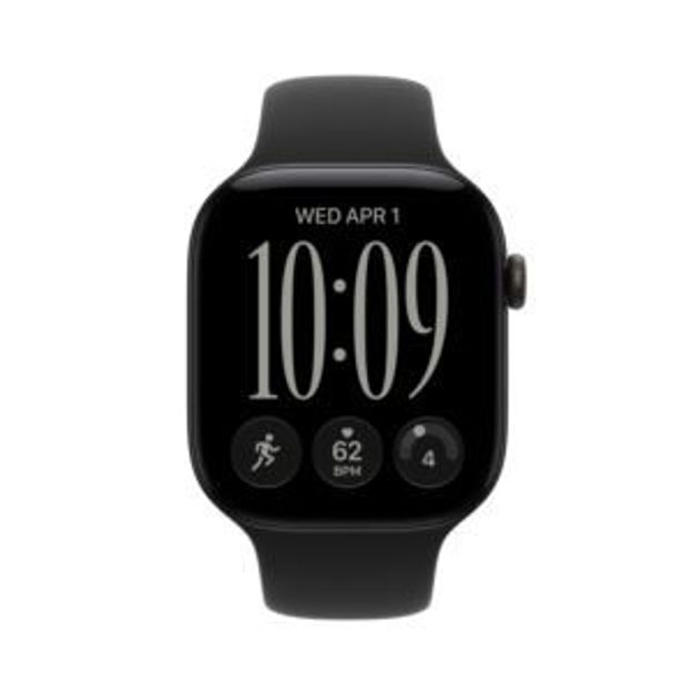 Picture of Watch Series 12 GPS 46mm Black Aluminum Case w/ Black Sport Band M/L