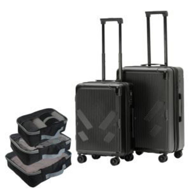 Picture of 2pc Hardside Luggage Set w/ 3pc Packing Cubes