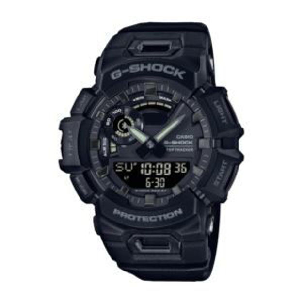 Picture of Mens G-Squad Smartphone Link Black Resin Smartwatch Black Dial