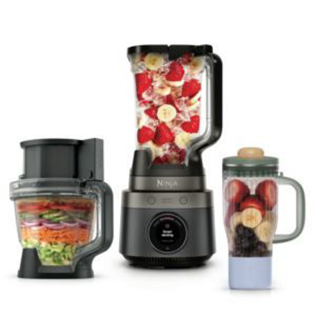 Picture of CrushBoss Intelligent 3-1 Blender Tumbler & Food Processor Onyx