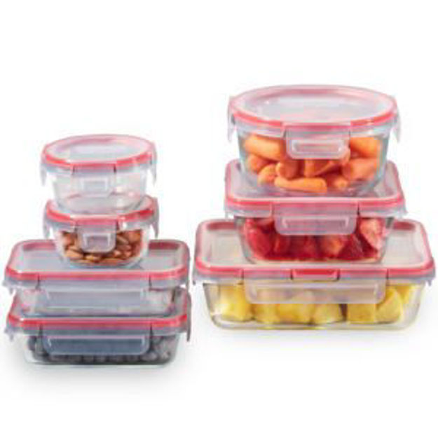 Picture of Freshlock 14pc Mixed Size Glass Food Storage Set