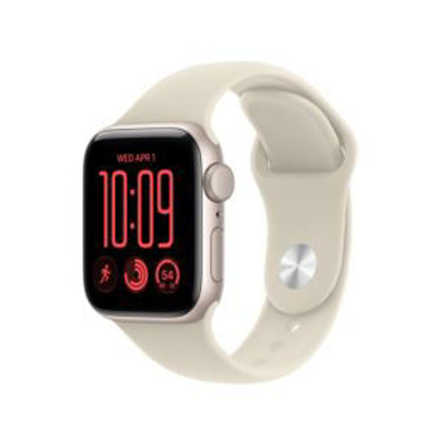 Picture of Watch SE 3 GPS 40mm Starlight Aluminum Case w/ Sand Sport Band M/L