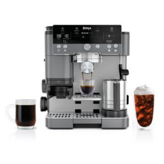 Picture of Luxe Cafe Premier Espresso Machine Gunmetal Gray