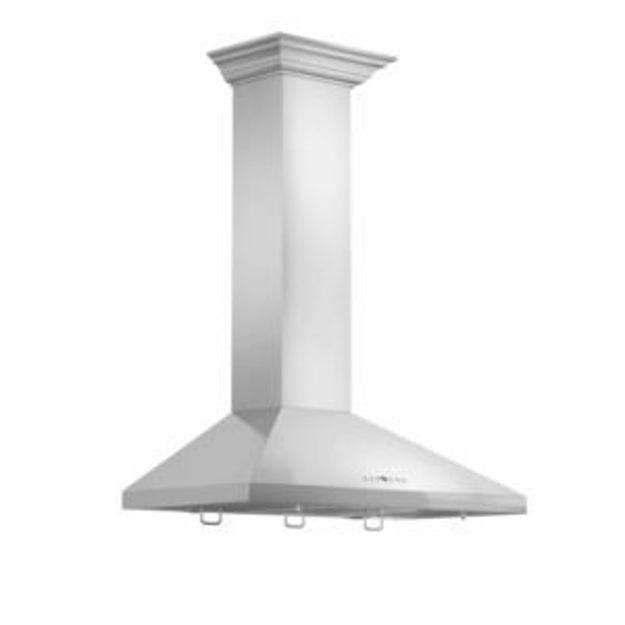 Picture of 36'' Convertible Vent WM Range Hood w/ Crown Moldin