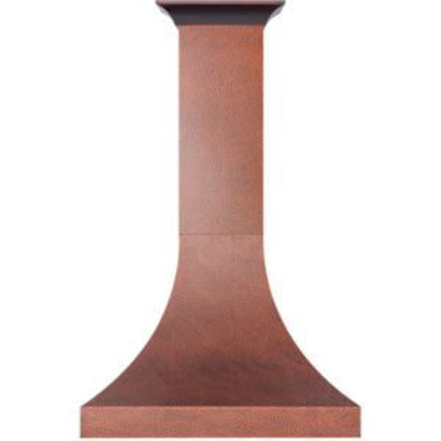Picture of 36'' Wall Range Hood - Hammered Copper