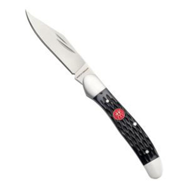 Picture of Copperhead Pocket Knife Black Jigged Bone
